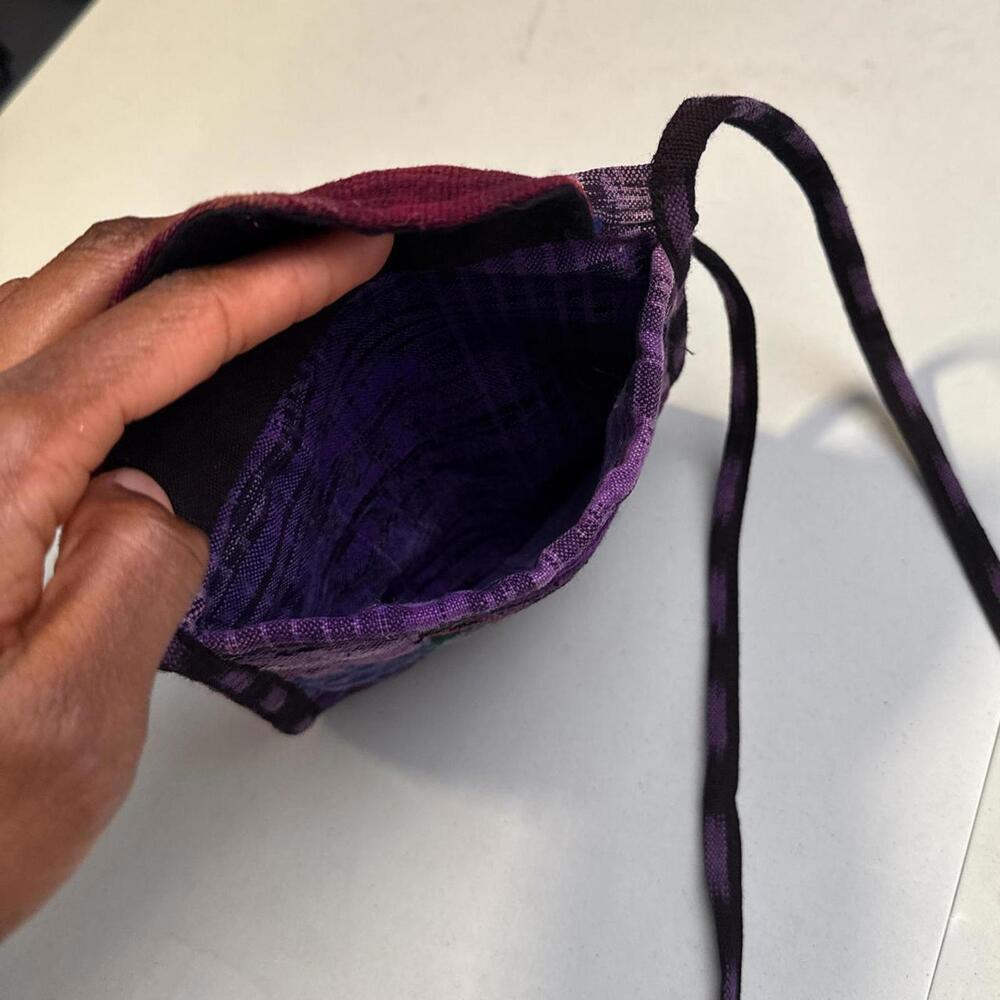 Vintage Boho hippie Cross body/shoulder mini‎ bag - Picture 5 of 5